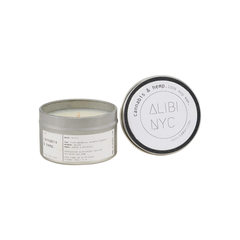 ALIBI NYC CANNABIS & HEMP - TRAVEL SIZE CANDLE
