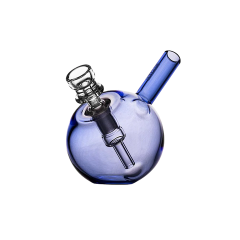 SPHERICAL POCKET BUBBLER - LIGHT COBALT