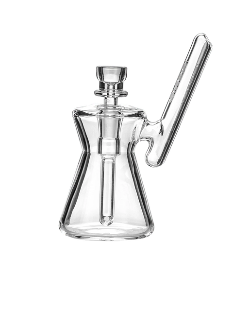 HOURGLASS POCKER BUBBLER - CLEAR