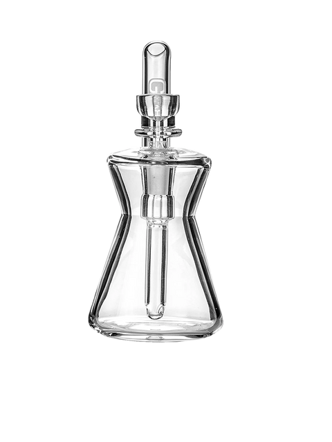 HOURGLASS POCKER BUBBLER - CLEAR